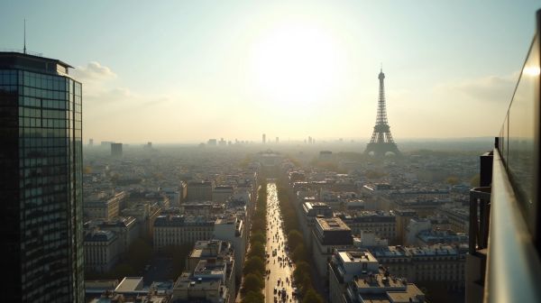 Admirez la vue depuis le bar tour Montparnasse