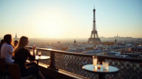 Admirez la vue depuis le bar tour Montparnasse